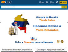 Tablet Screenshot of clccolombia.com